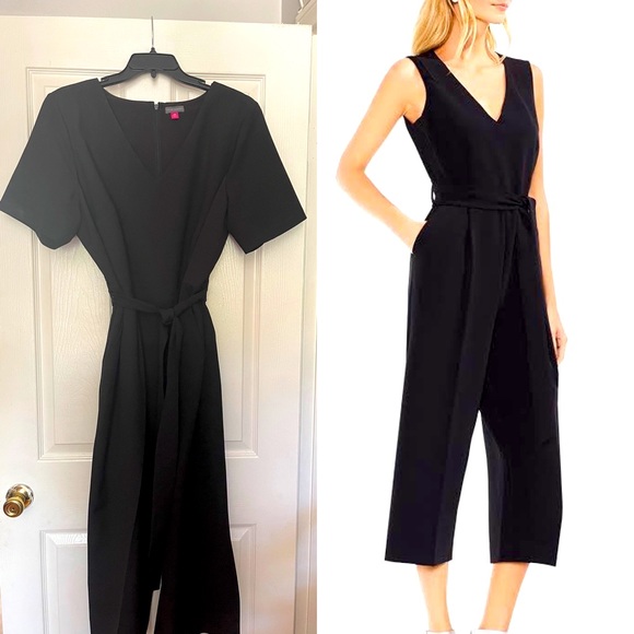 Vince Camuto Pants - Cute and Comfy Short-sleeved Jumpsuit